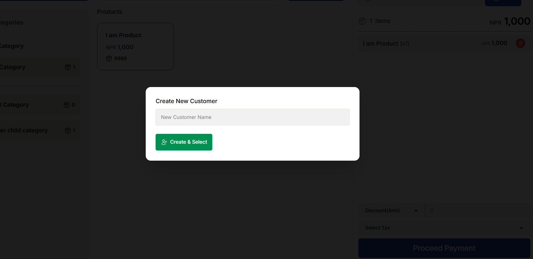 Add Customer Modal
